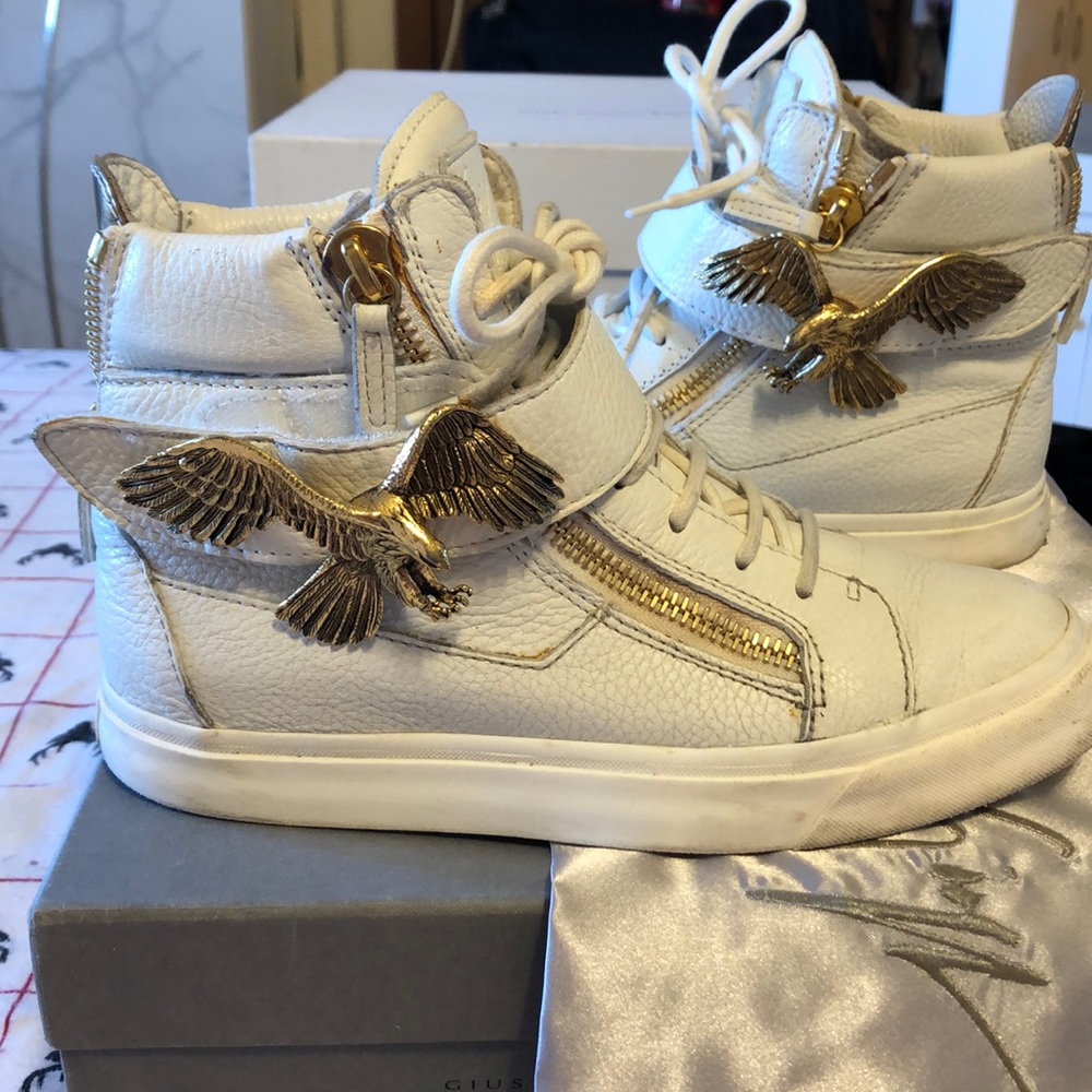 Giuseppe Zanotti London tr Donna Bianco sneakers